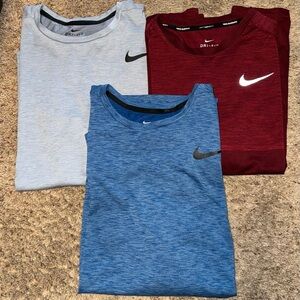 Nike Men's T-Shirt’s- Blue, Red, Gray